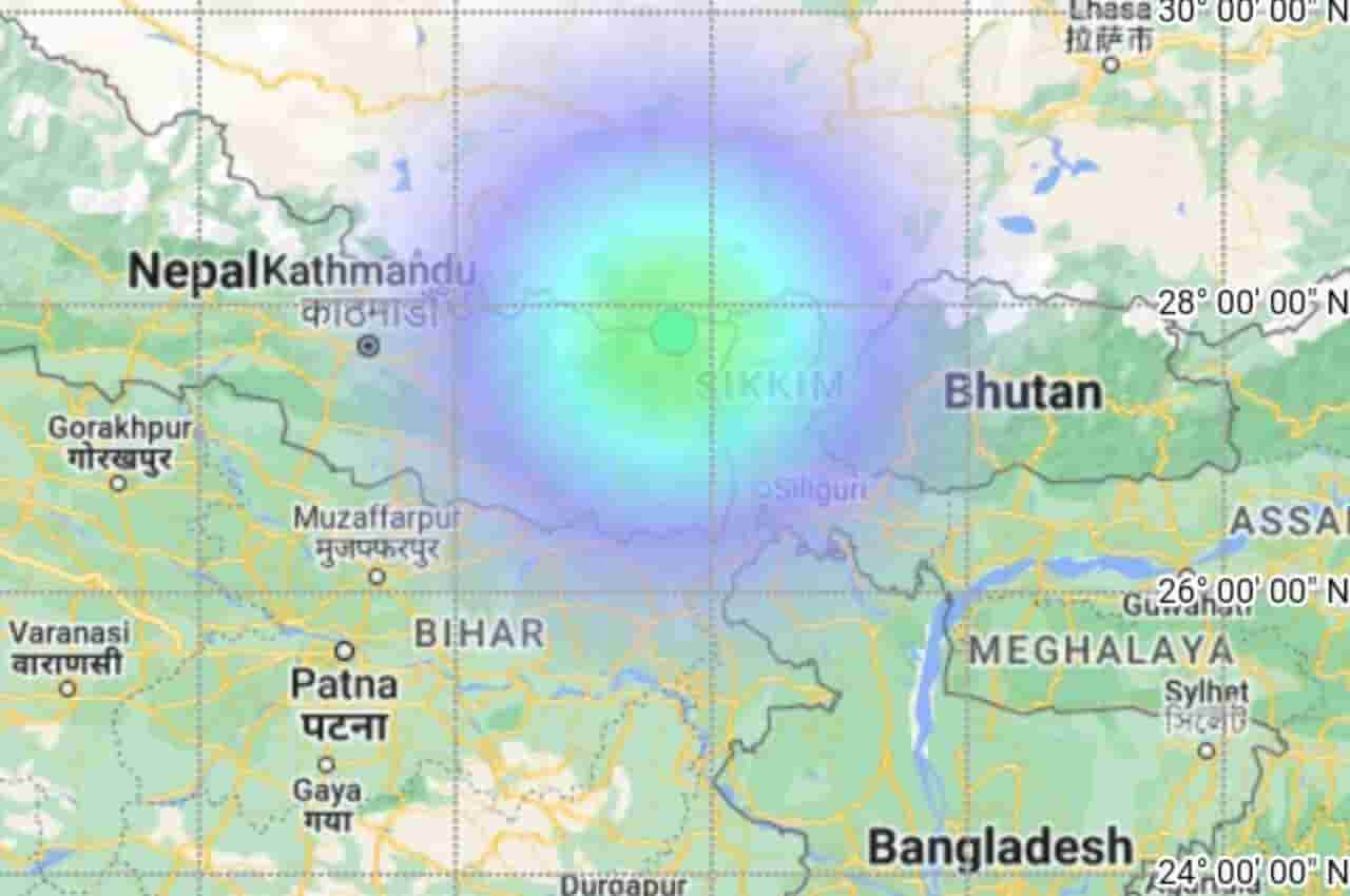 Earthquakes hit Sikkim