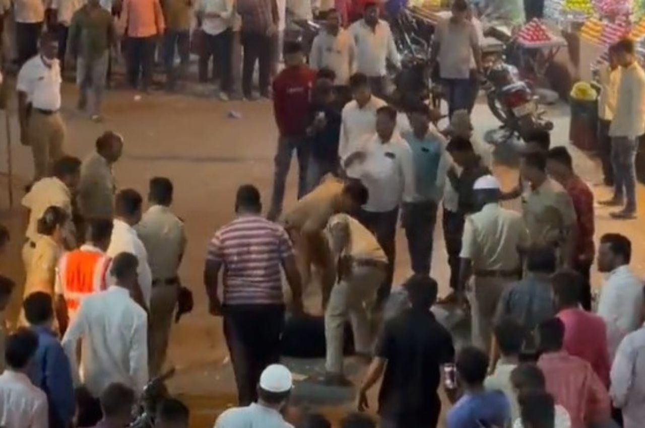 चाकुओं से जनता को नुकसान पहुंचाने की धमकी देने वाले एक व्यक्ति को कलाबुरगी पुलिस ने गोली मार दी।