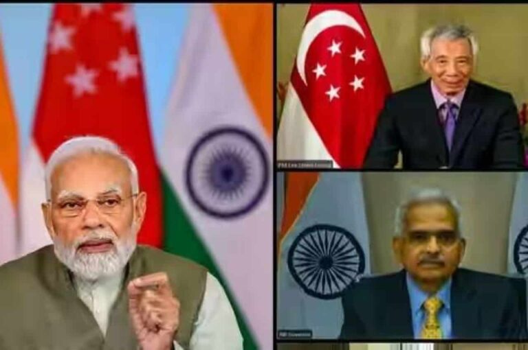 PayNow लॉन्च के समय प्रधान मंत्री नरेंद्र मोदी के अनुसार, डिजिटल लेनदेन भारत में नकदी से अधिक होगा।